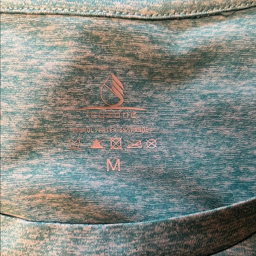 Blue Short Sleeve Tee Casual Top - Picture 2 of 3